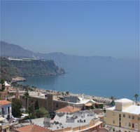 Nerja Playa Burriana Overview 1