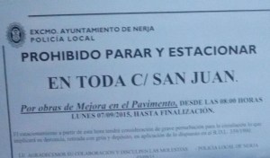 Nerja C San Juan dicht