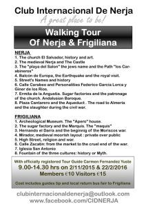 Nerja CID Walking Tours