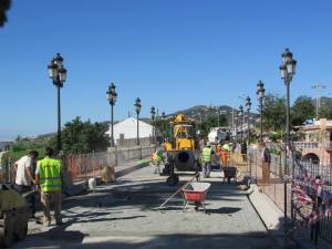 Nerja oude brug werk