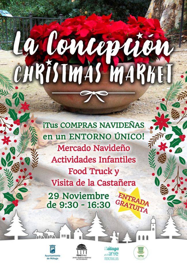 Malaga Botanica kerstmarkt