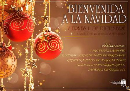 Frigiliana Navidad bienvenida