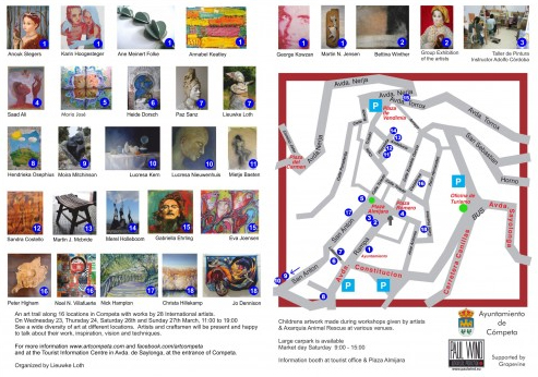 Competa Artwalk 2016