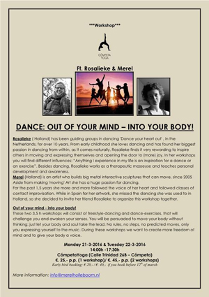 Competa dansworkshop