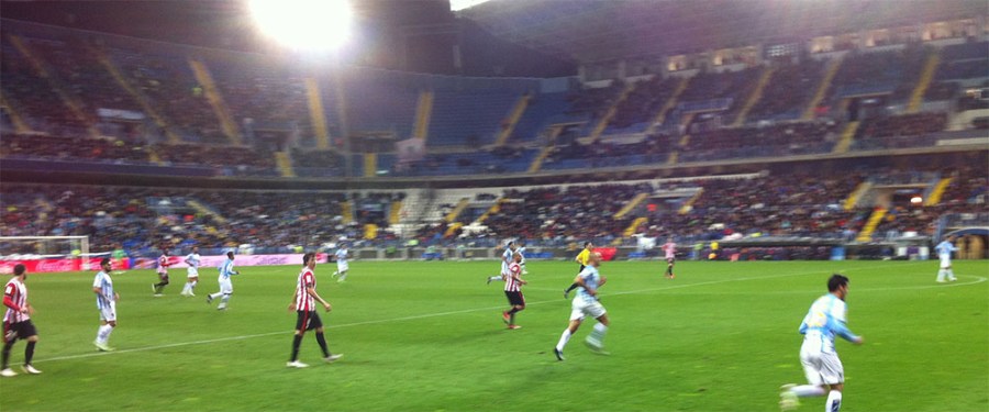 Malaga voetbal Bilbao