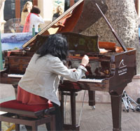 Noche en Blanco 2013 pianiste