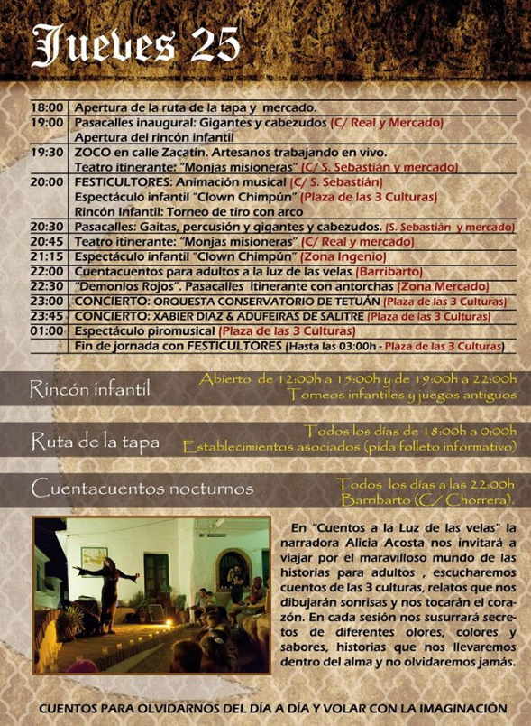 Frigiliana 3 Culturas donderdag