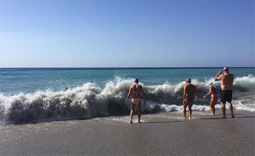 Nerja Burriana wilde zee