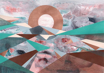 Frigiliana Krabbe Landscape A4