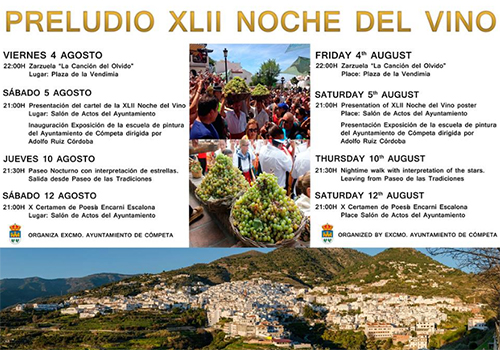 Competa Noche del Vino 2017