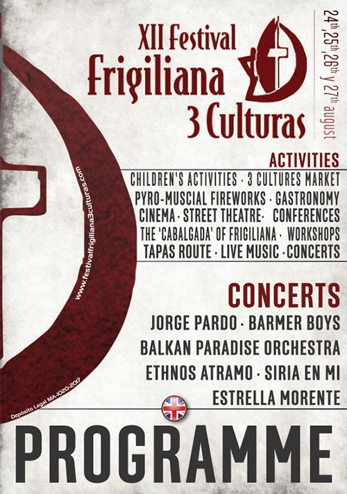 Frigiliana Festival3Culturas2017 Program