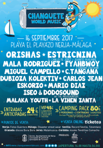 Nerja Chanquete World Music 2017