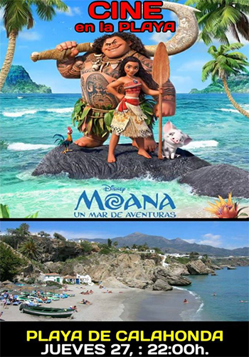 Nerja Cine en la Playa Moana