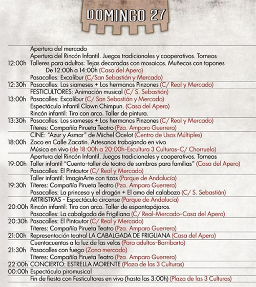 Frigiliana Tres Cukturas Laatste dag