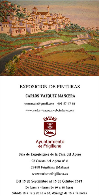 Frigiliana Expo Pinturas Vazquez