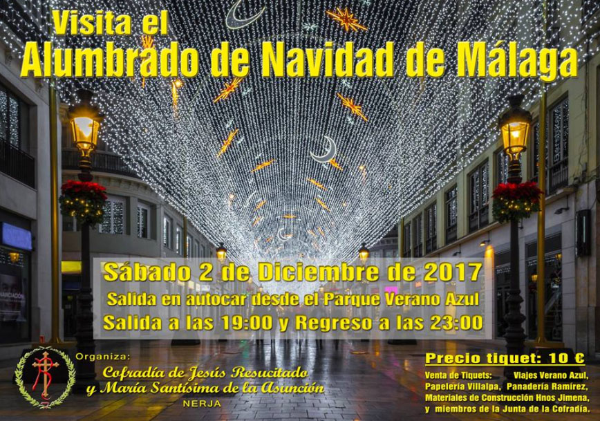 Malaga kerstverlichting 2017 groot