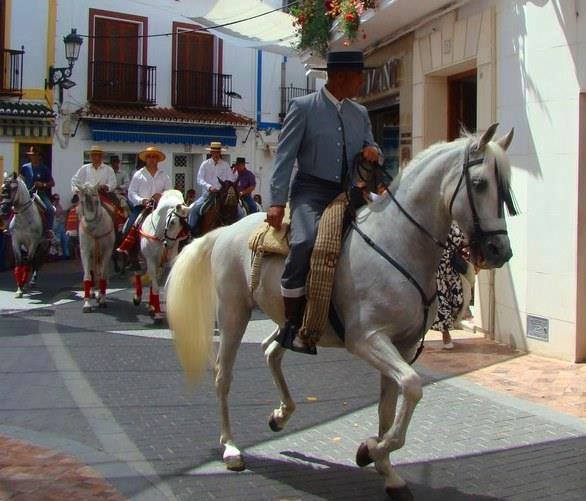 Nerja Feria Paarden