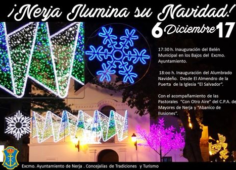 Nerja Kerstverlichting 2017