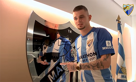 Malaga Voetbal Lestienne