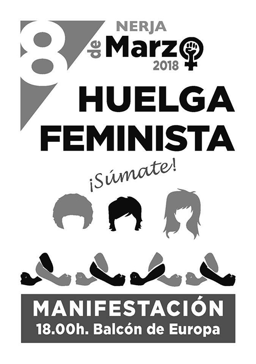 Nerja Feministas Manifestation 2018