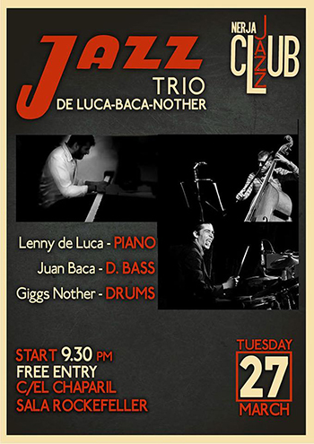 Nerja Jazz Club Greta Jazz Trio