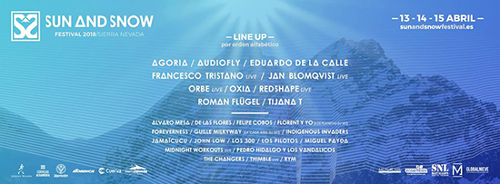 Sierre Nevada Muziekfestival 2018