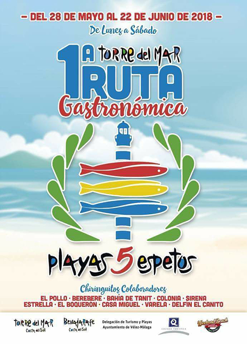 Torre del Mar tapasroute 2018