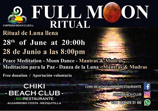 Algarrobo Full Moon Ritual