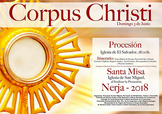 Nerja Corpus Christi 2018
