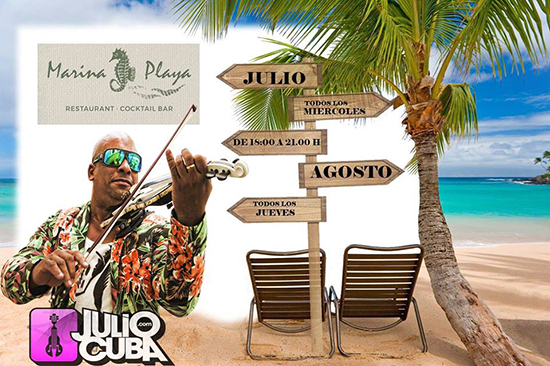 La Herredura Marina Beach Club woensdagavonden juli 2018