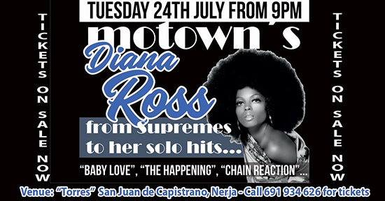 Nerja Torres bar Diana Ross