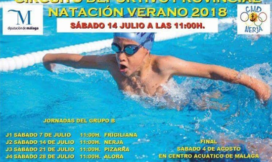 Nerja zwemwedstrijden zomer 2018