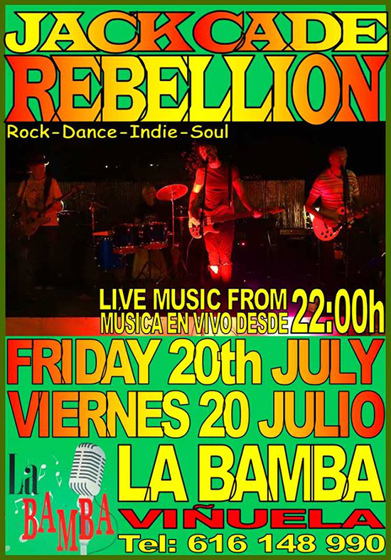 Vinuela Jack Cade Rebellion 20180720