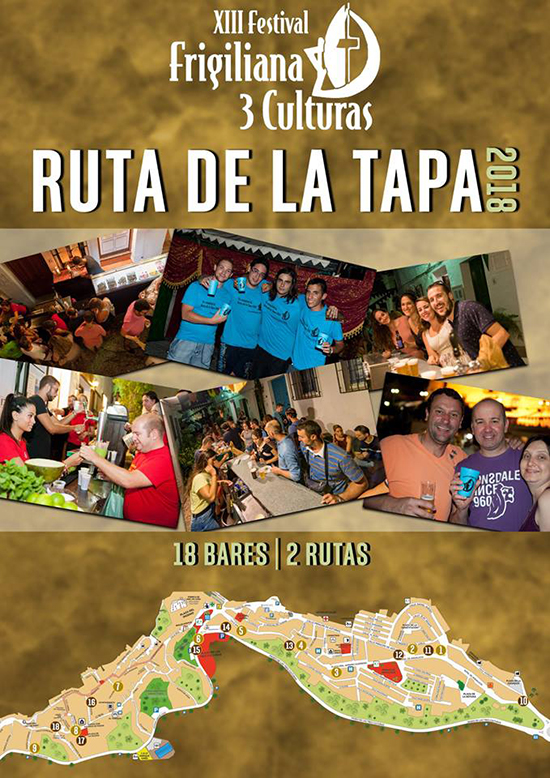 Frigiliana Tres Culturas Tapasroutes 2018