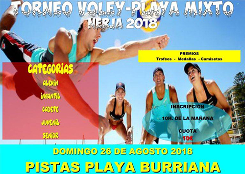 Nerja Burriana Volleybal 20180823