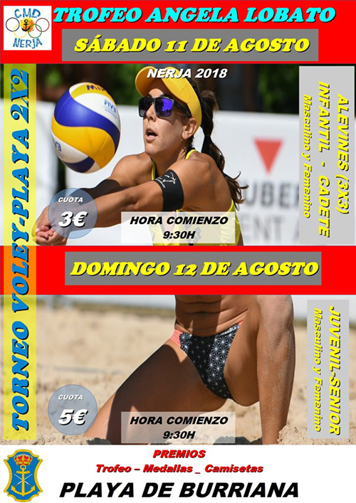 Nerja Burriana Volleybal Angela Lobato