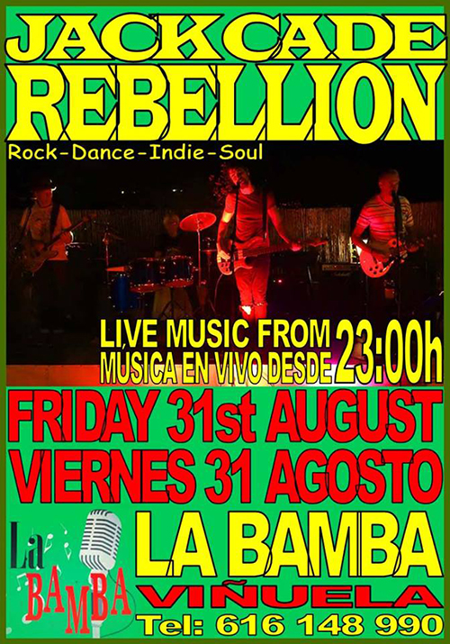 Vinuela La Bamba Jack Cade Rebellion 201808