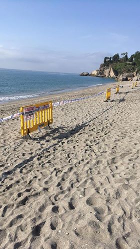 Nerja Burriana afsluiting