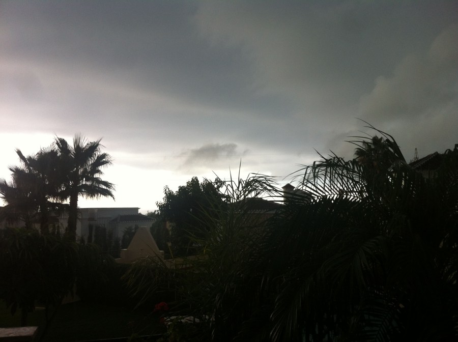 Nerja regen september