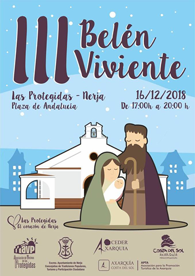 Nerja Belen Viviente Protegidas 2018