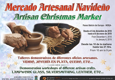 Nerja kerstmarkt 2018