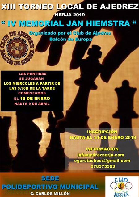 Nerja schaaktoernooi 2019