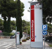 grotten van nerja entree