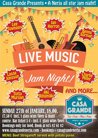 nerja casa grande all star jam