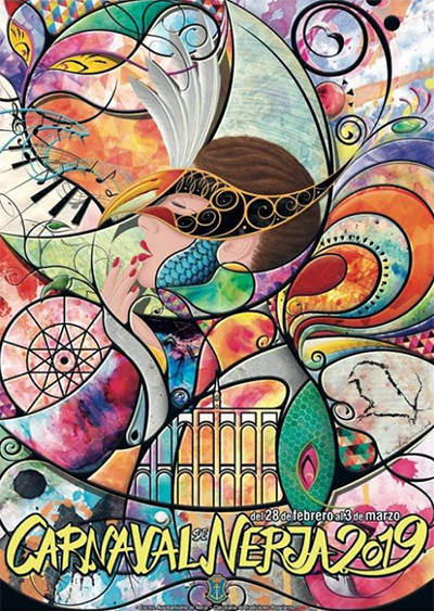 nerja poster carnaval 2019