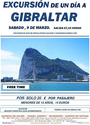 Nerja Excursie Gibraltar 201903
