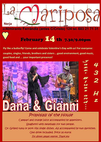 Nerja Mariposa Dana and Gianni