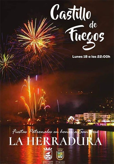 Herradura Fiestas Patronales Castillo Fuego
