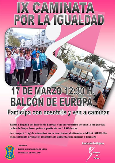 Nerja Caminata Igualdad 2019