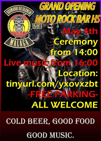 Nerja Moto Rock Bar opening